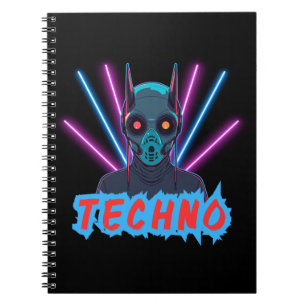 Techno Notizblock