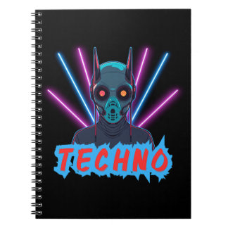 Techno Notizblock