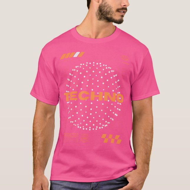 Techno Orb Edm Rave - Unisex Erwachsene Kinder sch T-Shirt (Vorderseite)