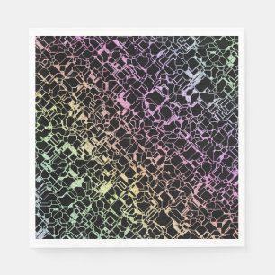 Techno rainbo: serviette