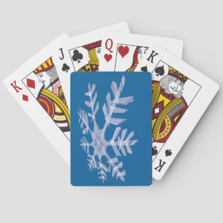 Techno Snowflake Spielkarten