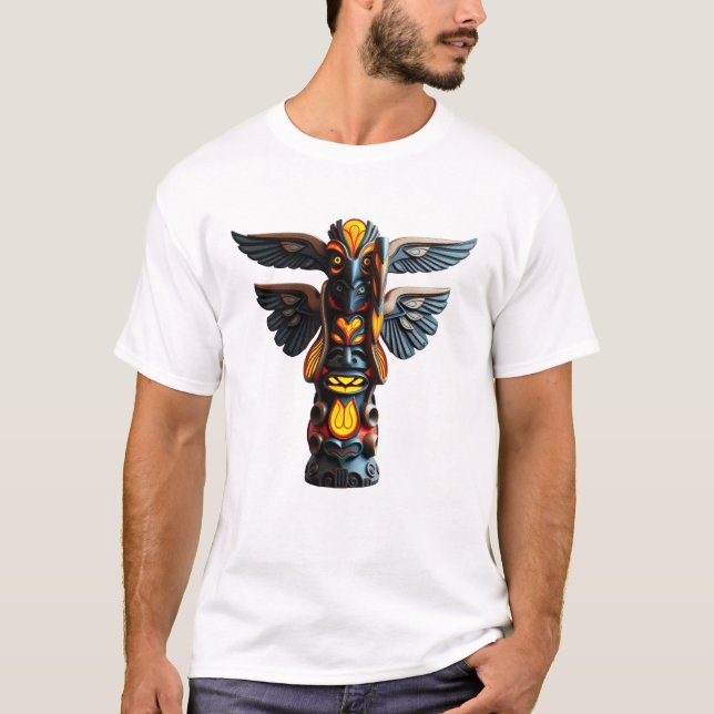 Techno Totem T-Shirt (Vorderseite)