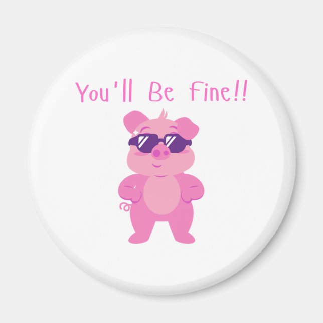 Technoblade Magnet (Vorne)