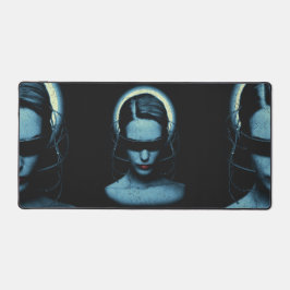 Technoir - Sci-fi Streetwear Desgin Schreibtischunterlage