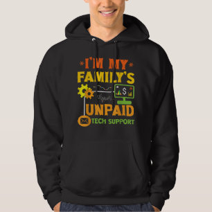 Technologie-Affinitäts-T-Shirts in meiner Familie Hoodie