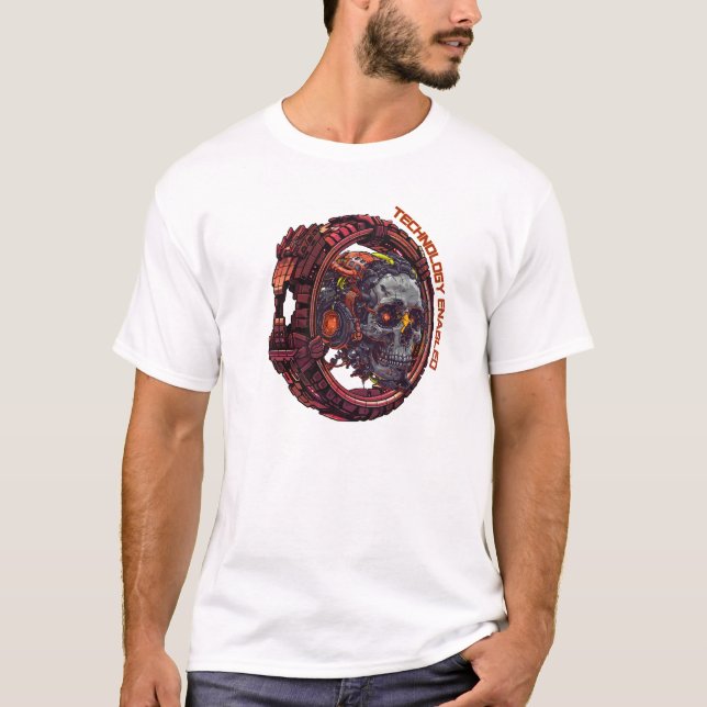 Technologie aktiviert T-Shirt (Vorderseite)