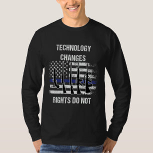 Technologie ändert Rechte nicht 2. Änderung Waffe T-Shirt