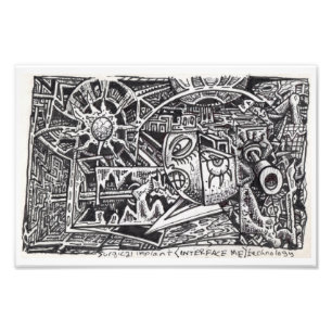 Technologie für chirurgisches Implantat (Interface Fotodruck