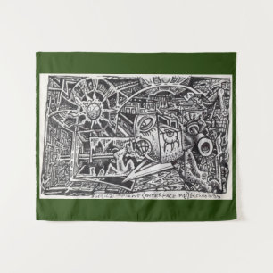 Technologie für chirurgisches Implantat (Interface Wandteppich