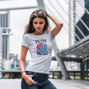 Technologie für digitales Gehirn T-Shirt