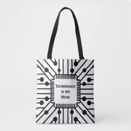 Technologie ist meine Muse Tasche