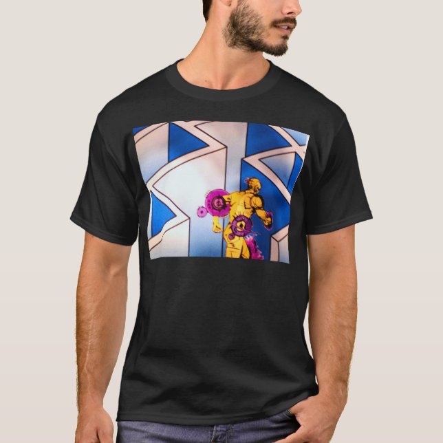 TECHNOLOGIE MAN BREAKING BODEN T-Shirt (Vorderseite)