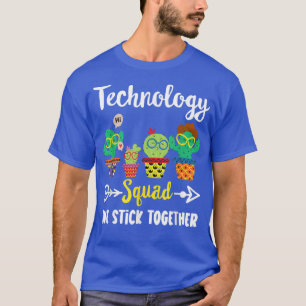 Technologie-Squad, Funny Cactus Team Technology Te T-Shirt