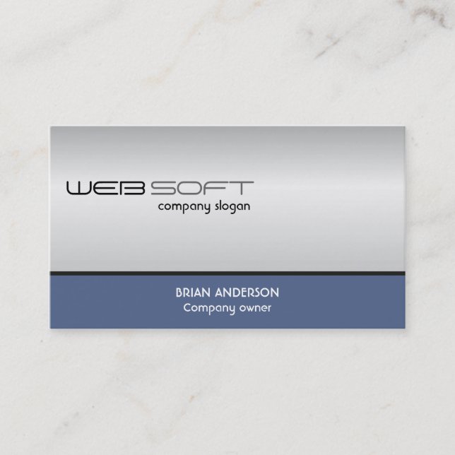 Technologie - Visitenkarten Visitenkarte (Vorderseite)