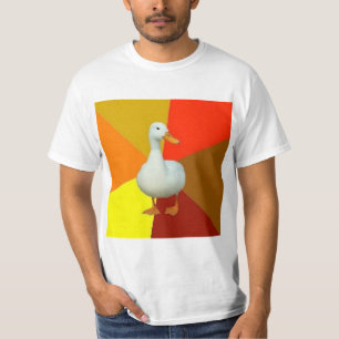 Technologisch gehindertes Enten-Ratetier Meme T-Shirt