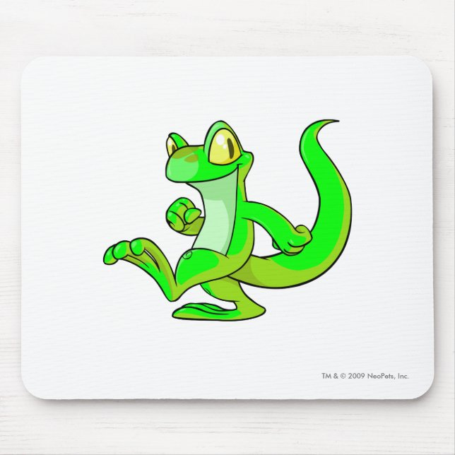 Techo Glühen Mousepad (Vorne)