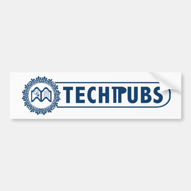 Techpubs Autoaufkleber (Vorne)