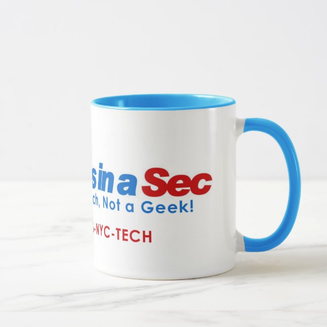 Techs in einer Tasse der sek-15oz (NYC Art) (Rechts)
