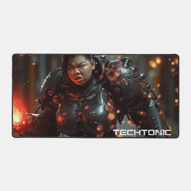 Techtonic Schreibtischunterlage (Vorderseite)