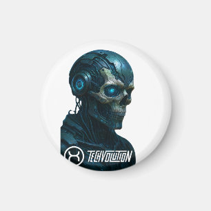 TECHVOLUTION - ZYBORGSKULL MAGNET