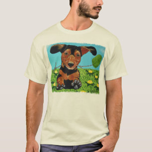 Teckel courant à vous le T-shirt