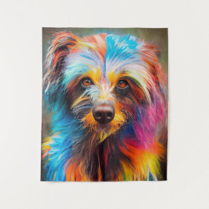 Teckel Dog Pet Niedlich Adorable Animal Companion Wandteppich