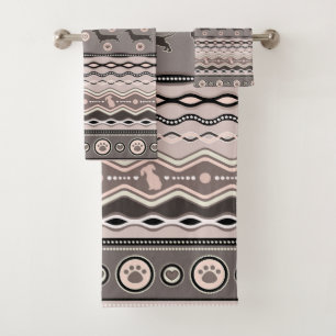 Teckel - motif décoratif aux pastels