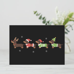 Teckels de Noël amateur de chien de Vienne vacance