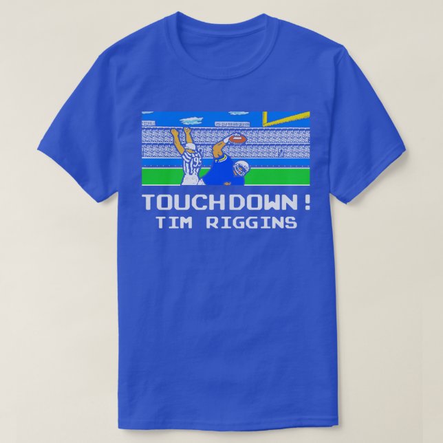 Tecmo Tim Riggins Touchdown T-Shirt (Design vorne)