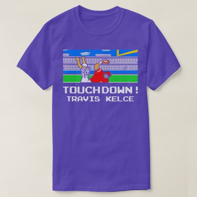 Tecmo Travis Kelce TOUCHDOWN T-Shirt (Design vorne)