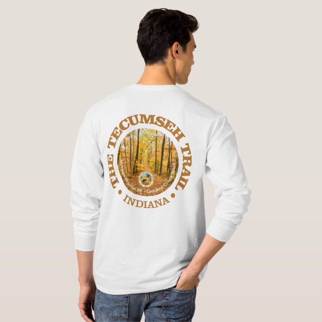 Tecumseh Trail (rd) T-Shirt (Schwarz voll)