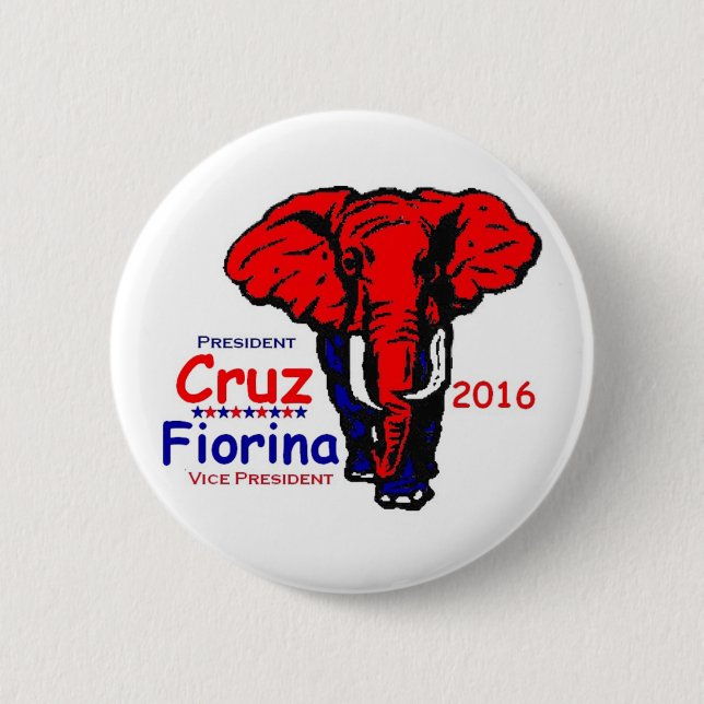 Ted Cruz 2016 Button (Vorderseite)