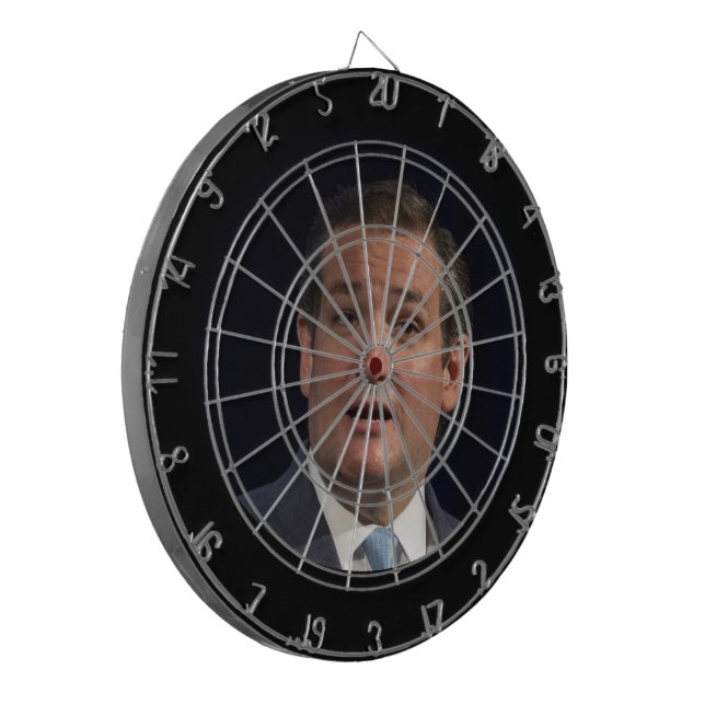 Ted cruz Dartboard Dartscheibe (Vorderseite Links)