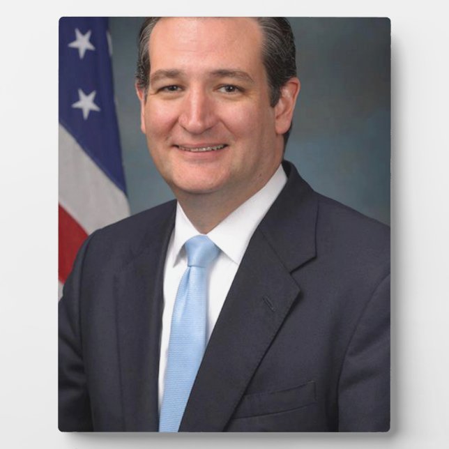 Ted Cruz Fotoplatte (Vorderseite)