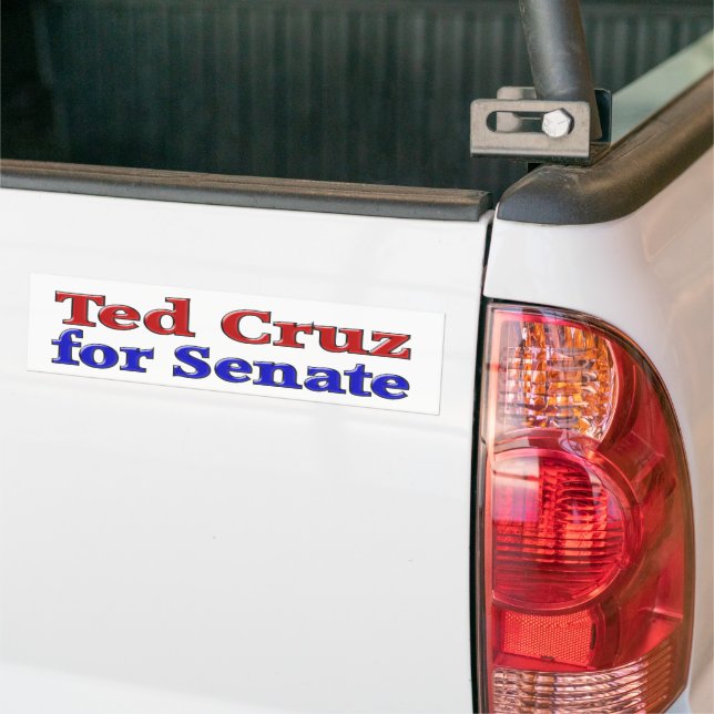 Ted Cruz für den Senat Autoaufkleber (Auf Lkw)