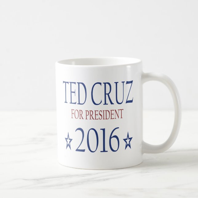 Ted Cruz für Präsidenten 2016 Kaffeetasse (Rechts)