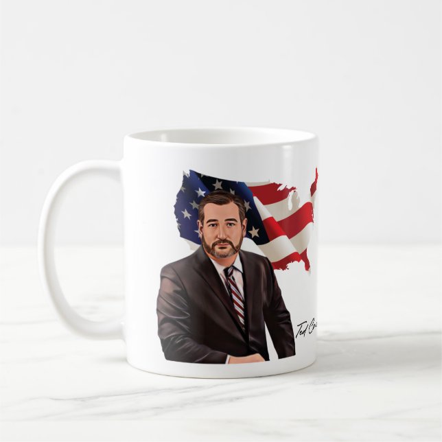 Ted cruz mug (Gauche)