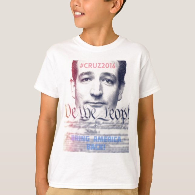 Ted Cruz - wir die Leute T-Shirt (Vorderseite)