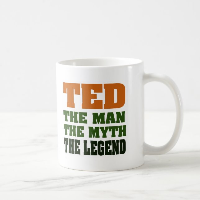 TED - der Mann, der Mythos, die Legende Kaffeetasse (Rechts)