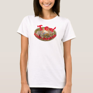 Ted der Vino-Vampir Teds pagane Tiki-Shack-Bar T-Shirt