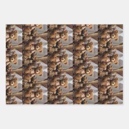 Ted E. Bear Geschenkpapier Set