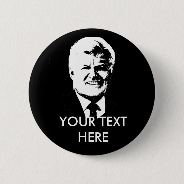 Ted Kennedy Button (Vorderseite)