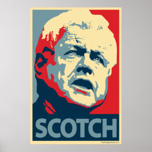 Ted Kennedy - Scotch : Poster OHP