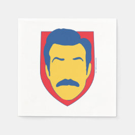 Ted Lasso Abzeichen Serviette