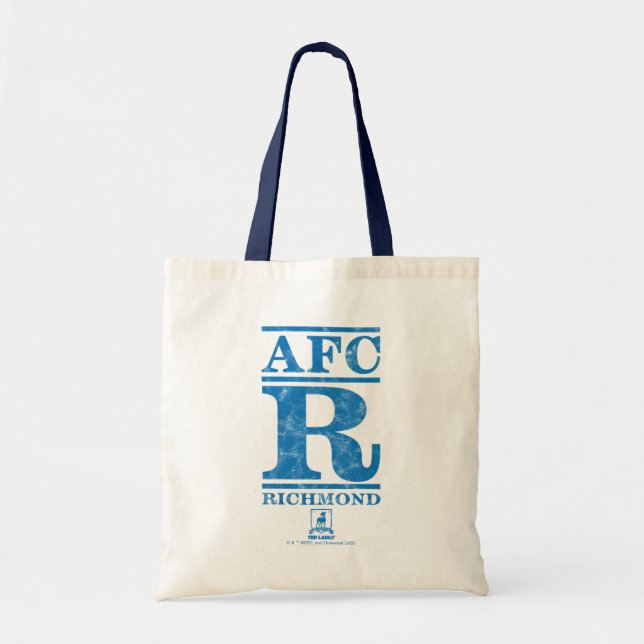 Ted Lasso | AFC R Richmond Text Logo Tragetasche (Vorne)