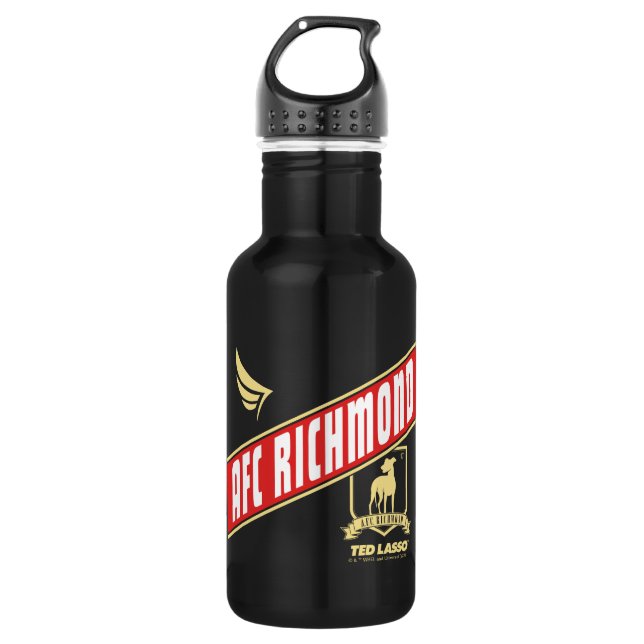 Ted Lasso | AFC Richmond Athletic Banner Edelstahlflasche (Vorderseite)