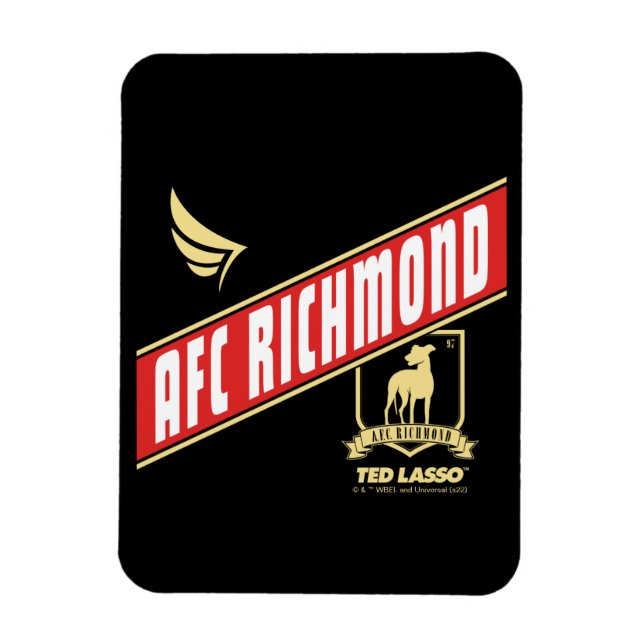 Ted Lasso | AFC Richmond Athletic Banner Magnet (Vertikal)