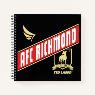 Ted Lasso   AFC Richmond Athletic Banner Notizbuch
