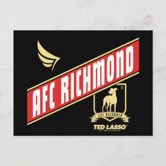 Ted Lasso | AFC Richmond Athletic Banner Postkarte