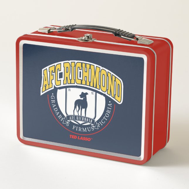 Ted Lasso | AFC Richmond Athletic Circle Abzeichen Metall Brotdose (Vorderseite)